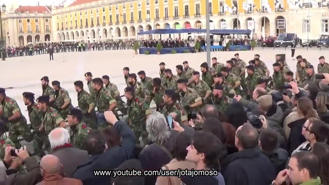 Parada Corpo Fuzileiros Armada Portuguesa