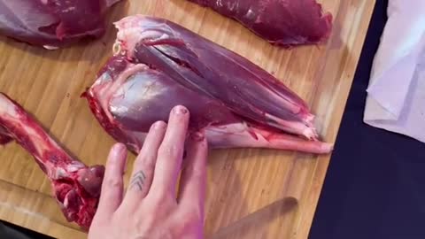 Every cut from the hind quarter of a deer, explained