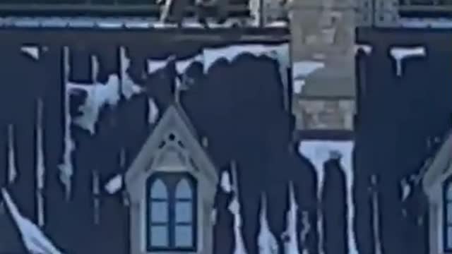 Canada Police Put out Snipers on Parliament Roof for Trucker Protest