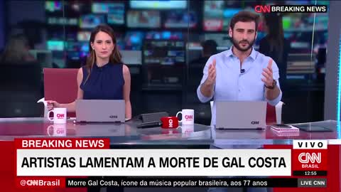 Maria Bethânia lamenta a morte de Gal Costa | LIVE CNN