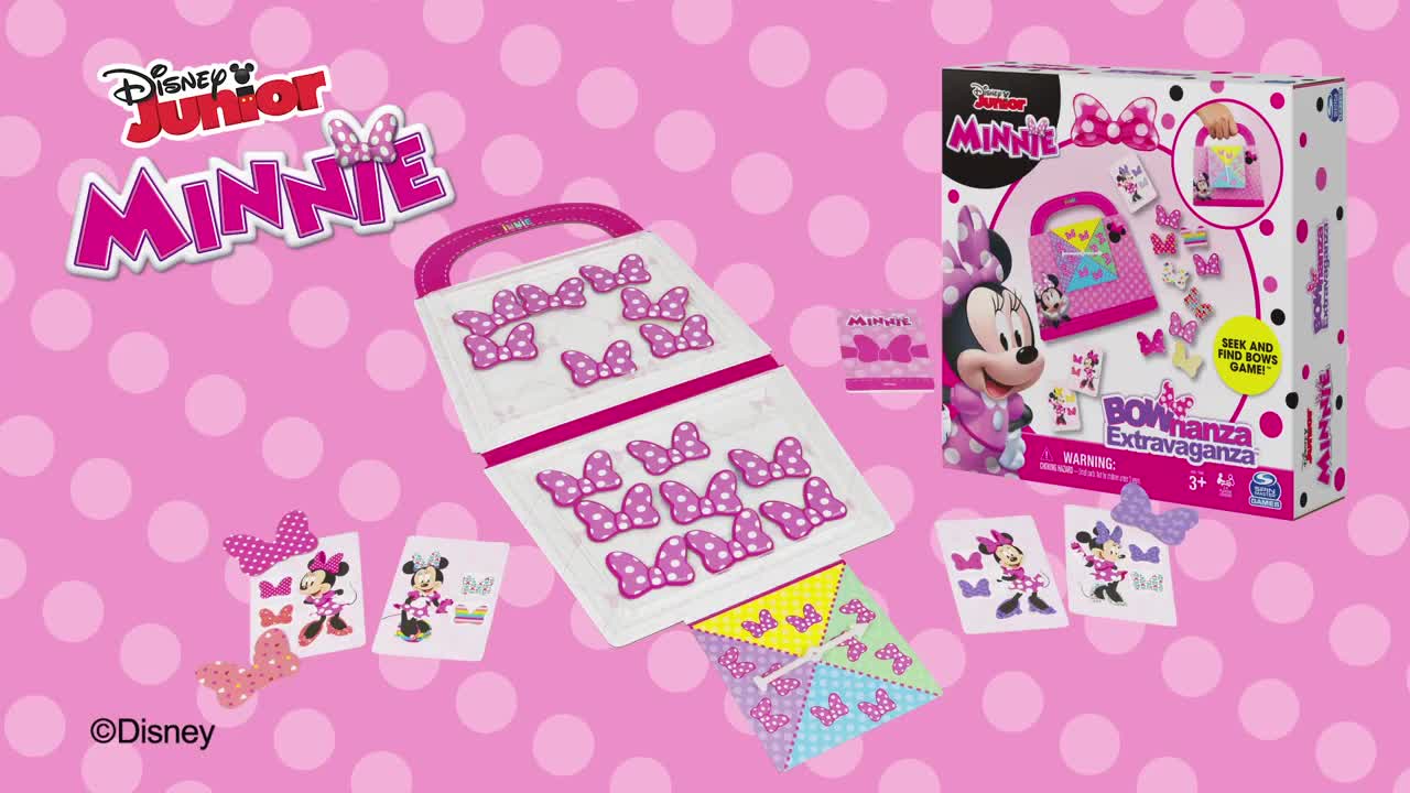 Disney Minnie Mouse Bownanza Extravaganza Game from Spin Master Games