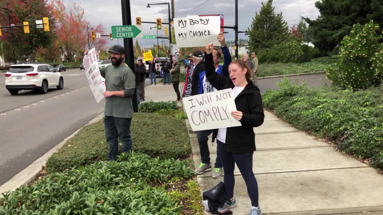 Renton Boeing Employees (and friends) STOP THE MANDATES! 10/15/2021