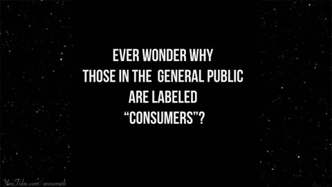 Are you a “consumer?”