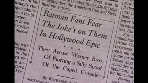 The Making Of Batman 1989