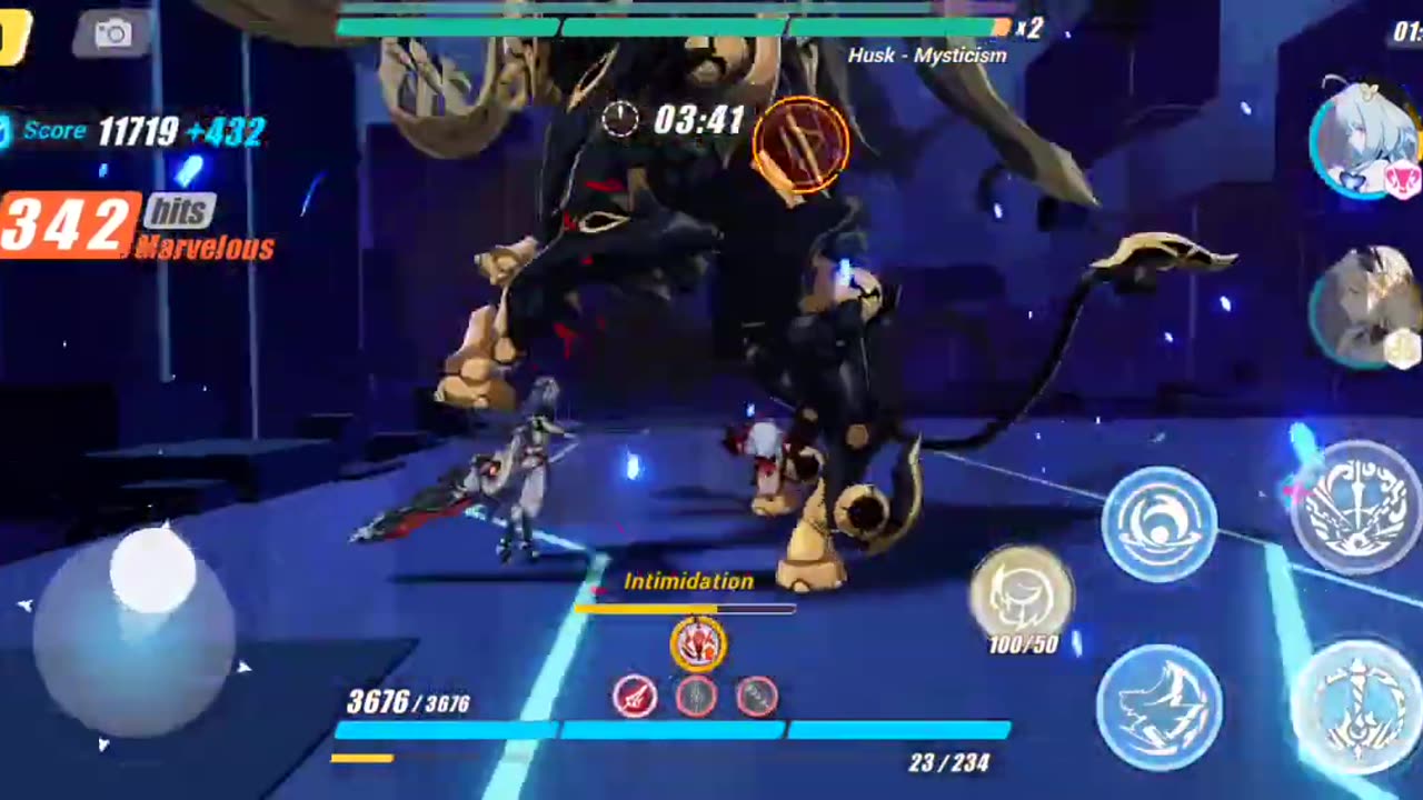 Honkai Impact 3rd - Memorial Arena Exalted Vs Husk Mysticism SS Difficulty Jan 21 2023