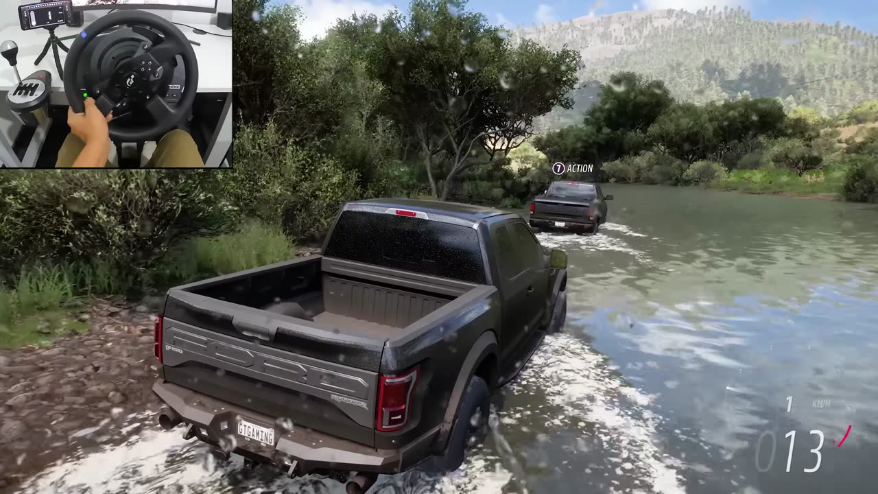 Forza horizon 5 tyota car offroading