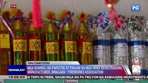 Red alert status ng BFP, itinaas habang papalapit ang bagong taon
