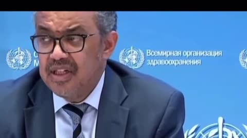 Boosters to kill children, listen to Tedros...