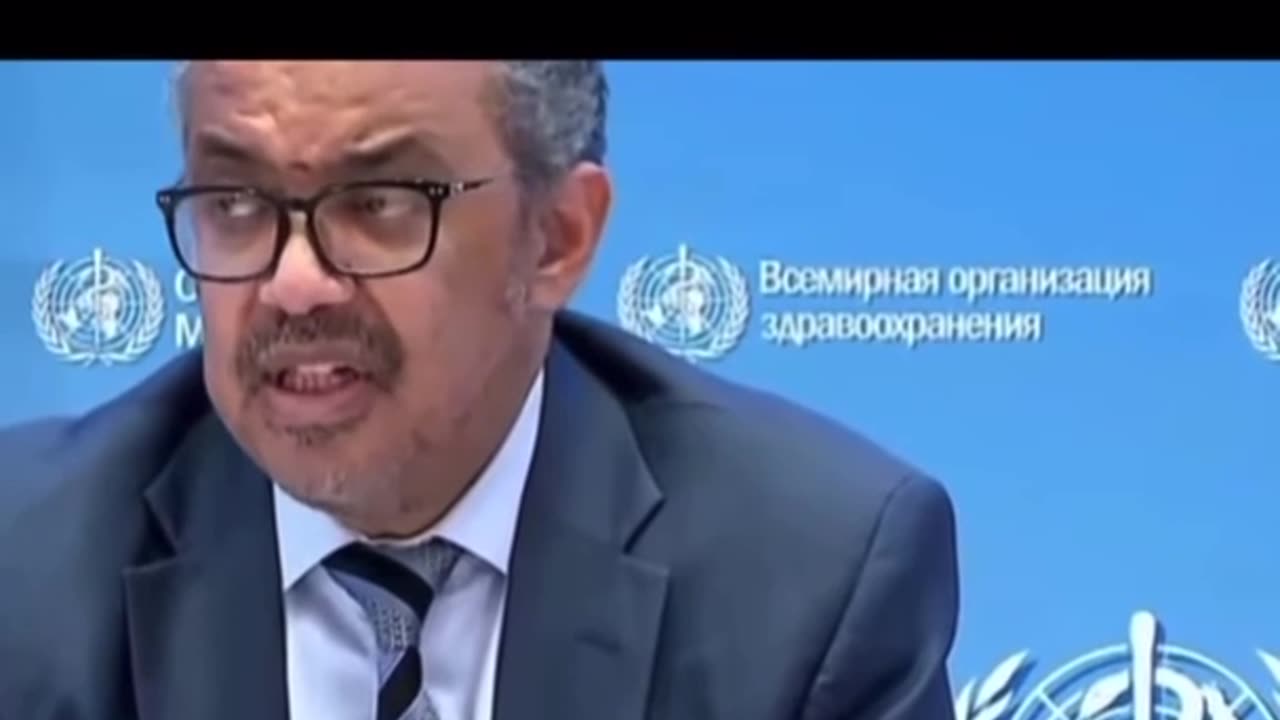 Boosters to kill children, listen to Tedros...