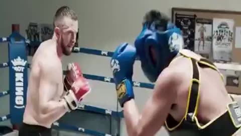Silent king fight seen nockout