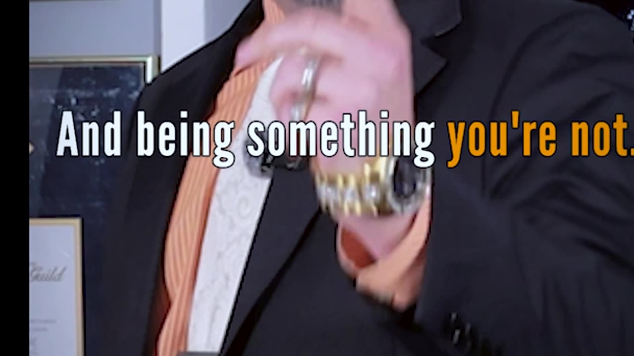 التوقف عن لعب دور وكونك زورق استعراض!