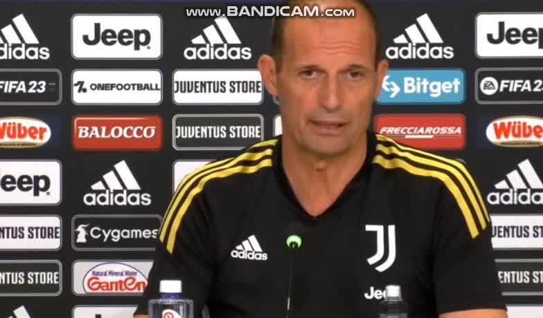 Conferenza stampa Max Allegri pre Milan-Juve parte 2