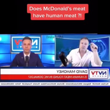 Does McDonald's meat have HUMAN meat?