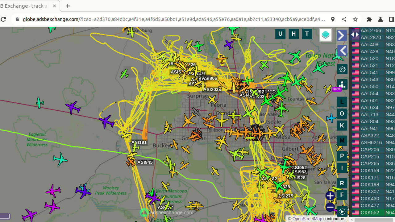 AssholePac Aviation N4144X N925PA N418PA N748PA N921PA N428PA N9277D