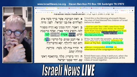 Israeli News Live - Unknown Prophecy of Moses - נבואת משה לא ידועה