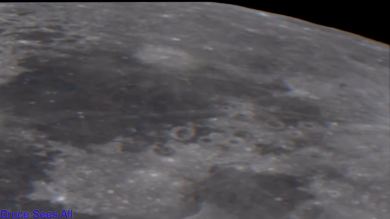 Zooming into the lunar surface and observing dusts hazes and clouds -private research