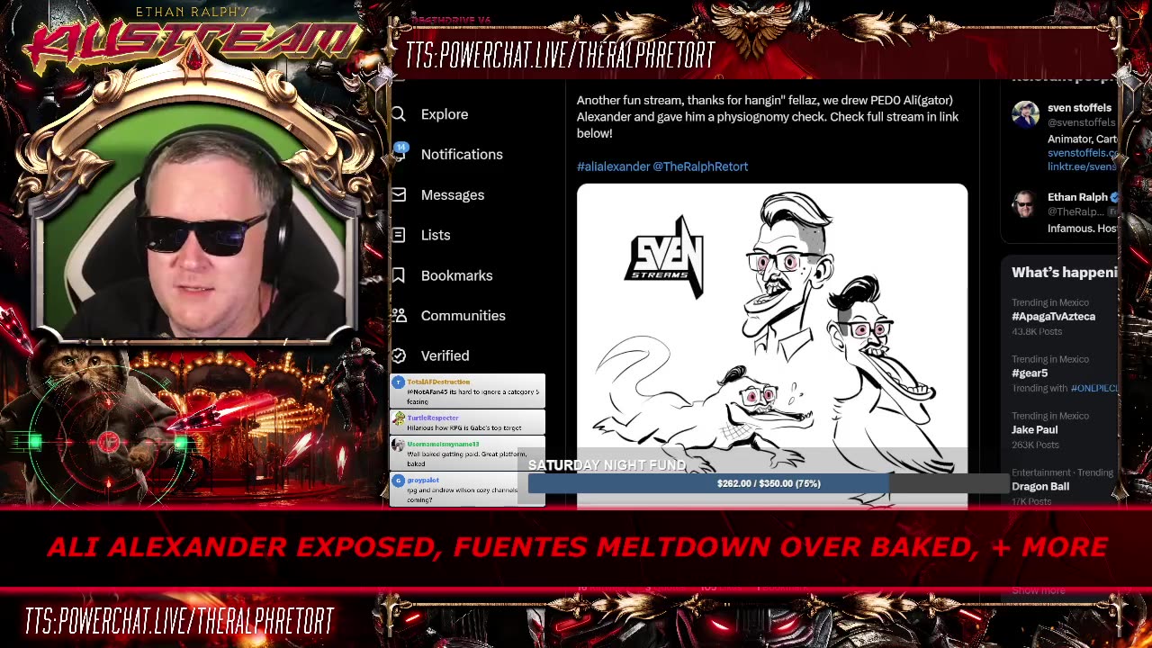 KILLSTREAM SATURDAY NIGHT: ALI ALEXANDER EXPOSED, FUENTES MELTDOWN OVER BAKED, + MORE