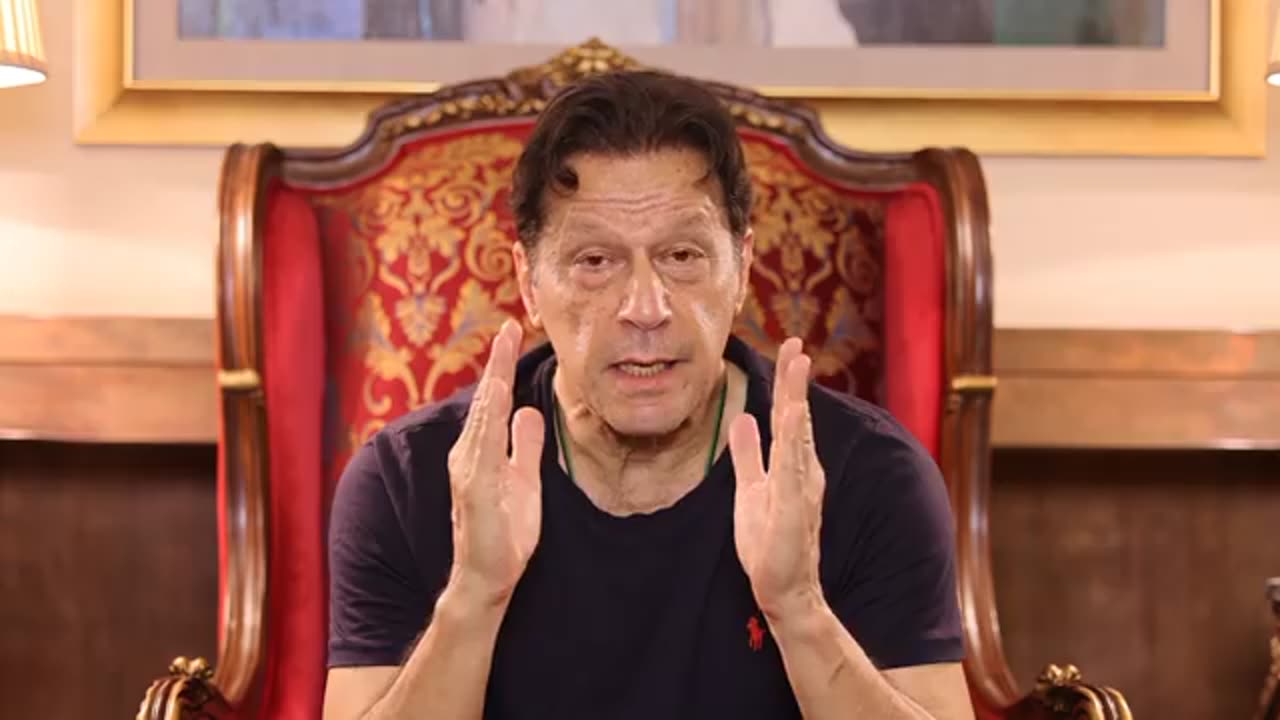 Imran khan message for public