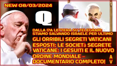 NEW 08/03/2024 Dalla 17a lettera su Telegram: - IMPORTANTE -