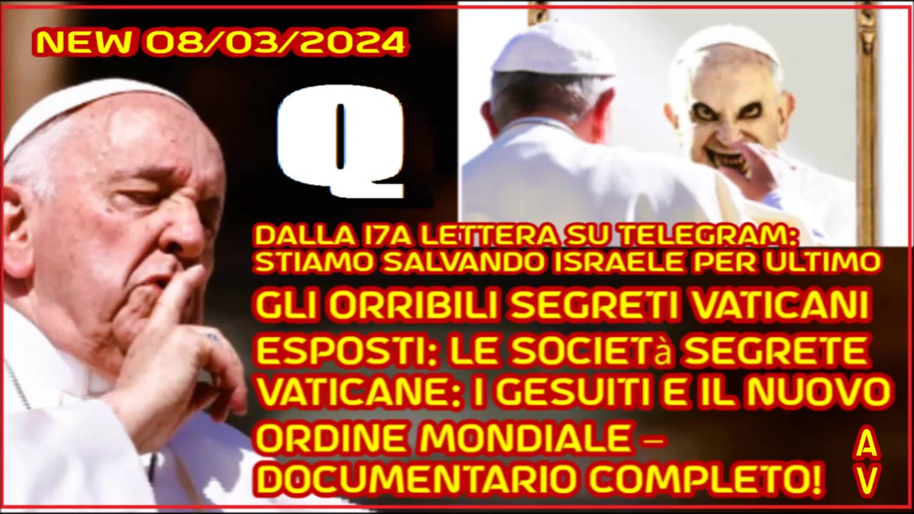 NEW 08/03/2024 Dalla 17a lettera su Telegram: - IMPORTANTE -