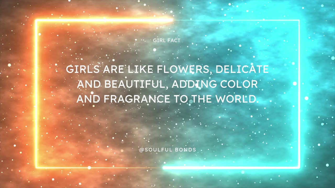 Girls are like flowers