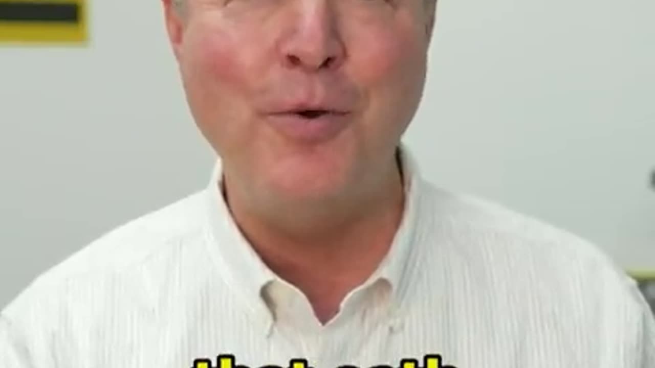 Adam Schiff Says Trump May be Disqualified from Running for President under the 14th Amendment- Notice the FF over his Shoulder?