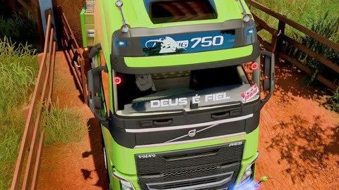 volvo fh16 no puxe da madeira