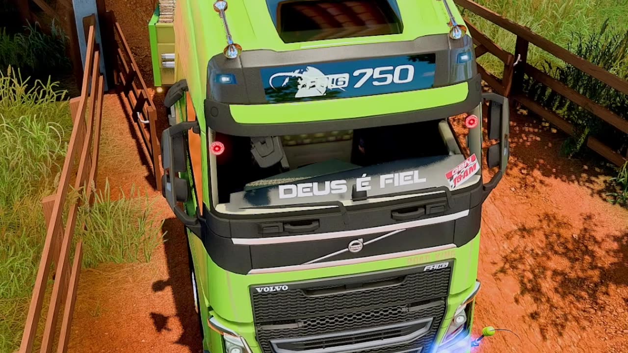 volvo fh16 no puxe da madeira