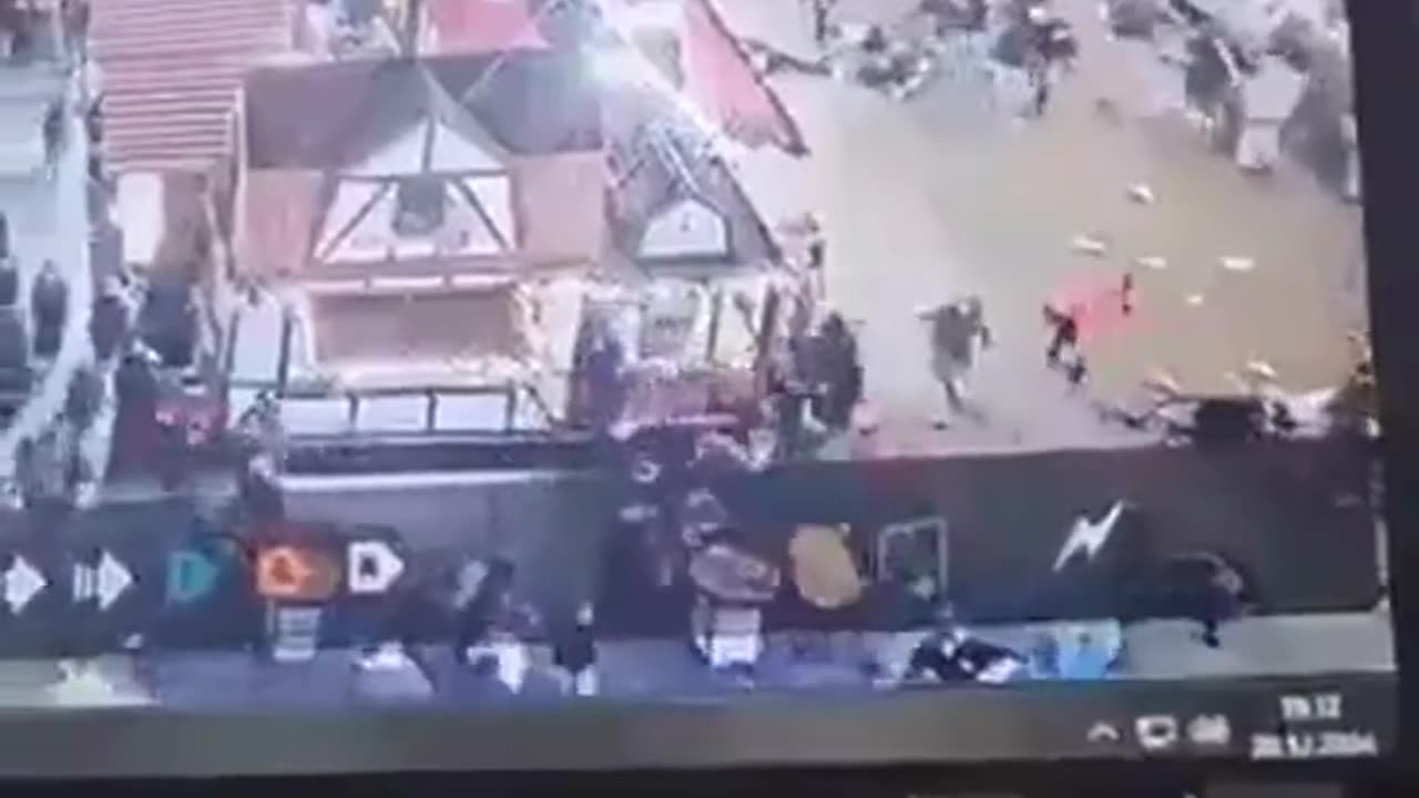 A car in Germany ran into a Christmas market