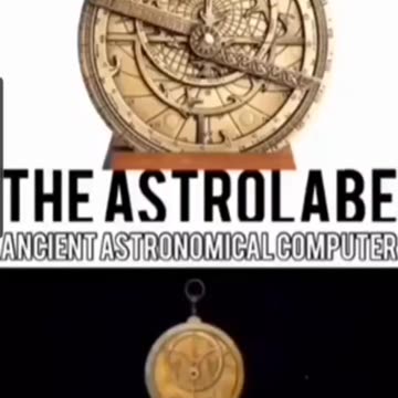 Astrolabes prove the flat earth