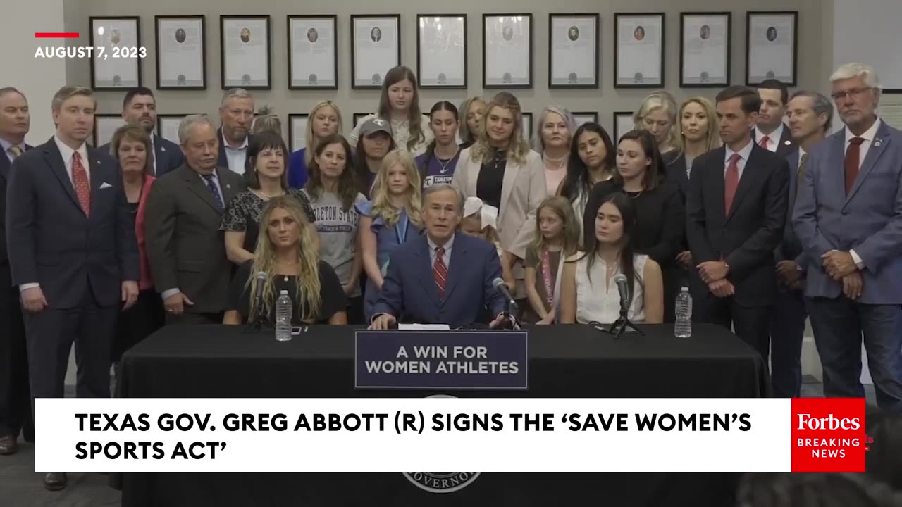 Greg Abbott Asked Point Blank If Texas Laws Are Targeting LGBTQ Members After Women's Sports Bill