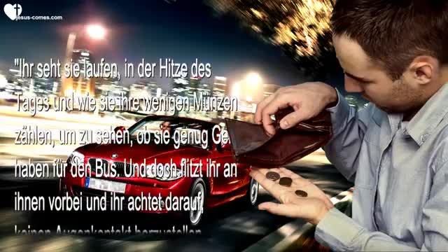 Erwartet ihr, entrückt zu werden mit dieser Haltung ... ❤️ Liebesbrief von Jesus Christus