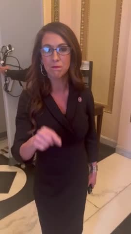 Rep Boebert CELEBRATES The House Moving On From Crazy Nancy's Leadership