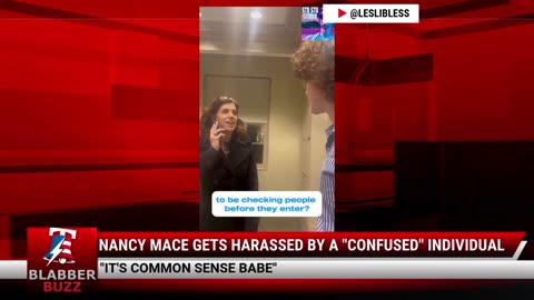 Nancy Mace Gets Harassed By A "Confused" Individual