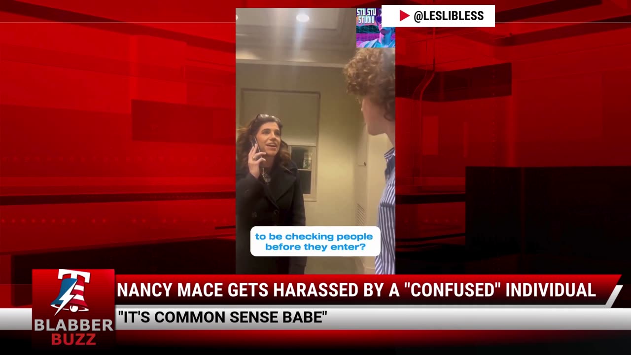 Nancy Mace Gets Harassed By A "Confused" Individual