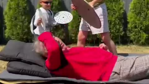 prank grandpa