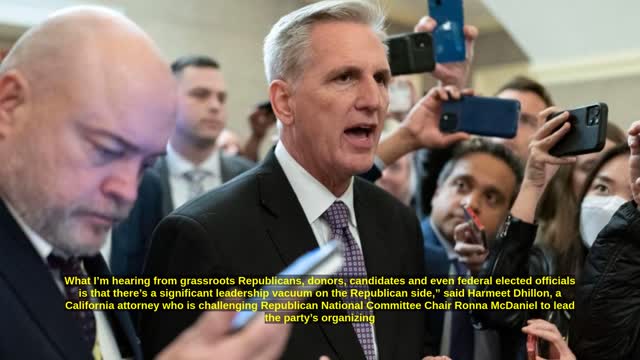 A disaster’: Speaker fight exposes GOP leadership vacuum