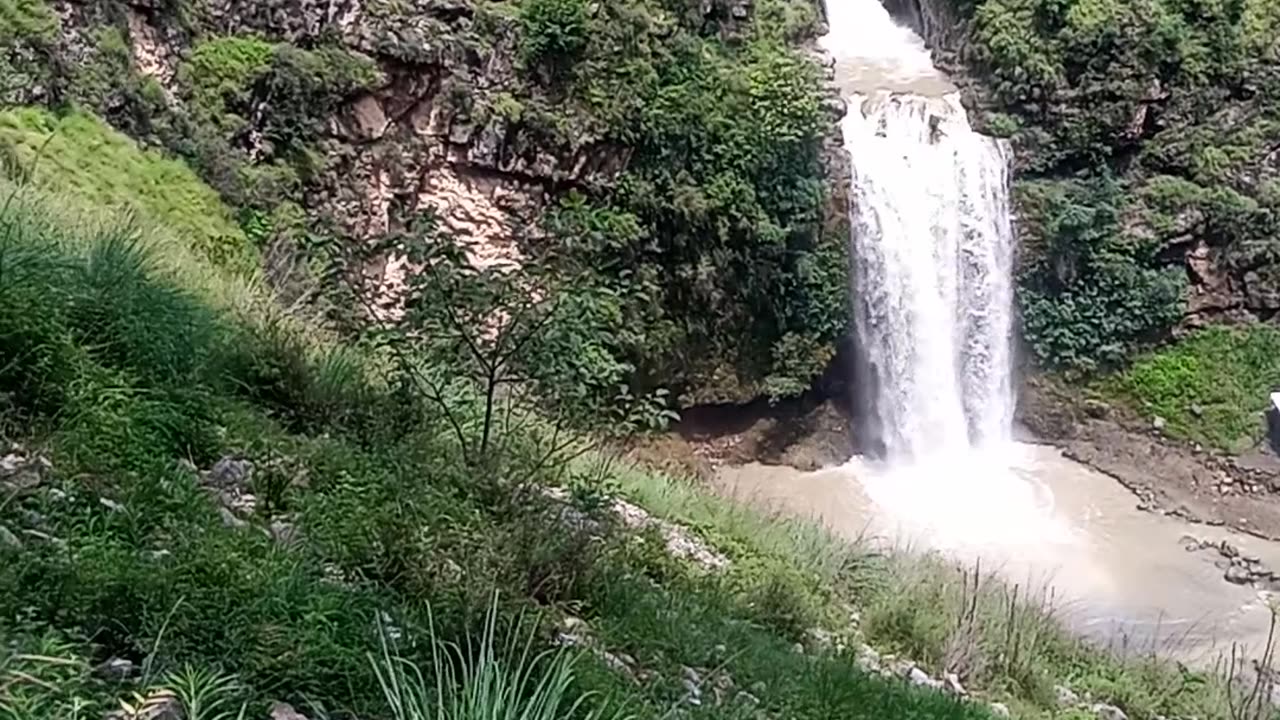 Natural Water Fall in Pakistan