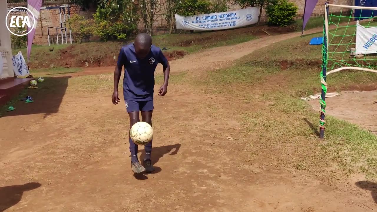 amazing football ticks in brazil with the childrens.