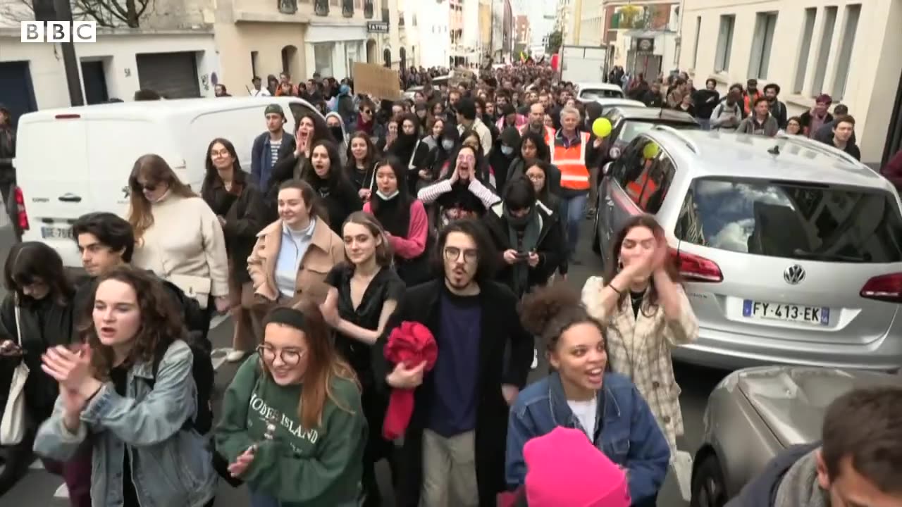 More French anti-government protests over pension reforms