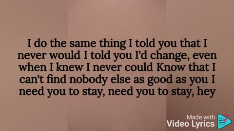 Stay - The Kid LAROI & Justin Bieber