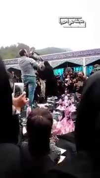 Funeral of the young woman who was killed by her husband