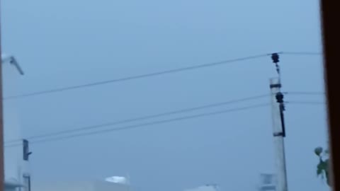 Heavy rains in india with lightning