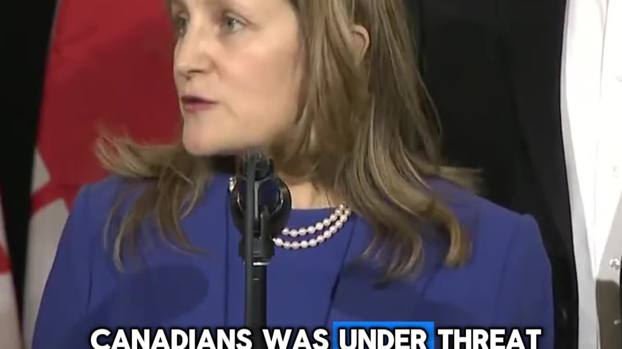 Chrystia Freeland On The Courts Decision of the Emergencies Act