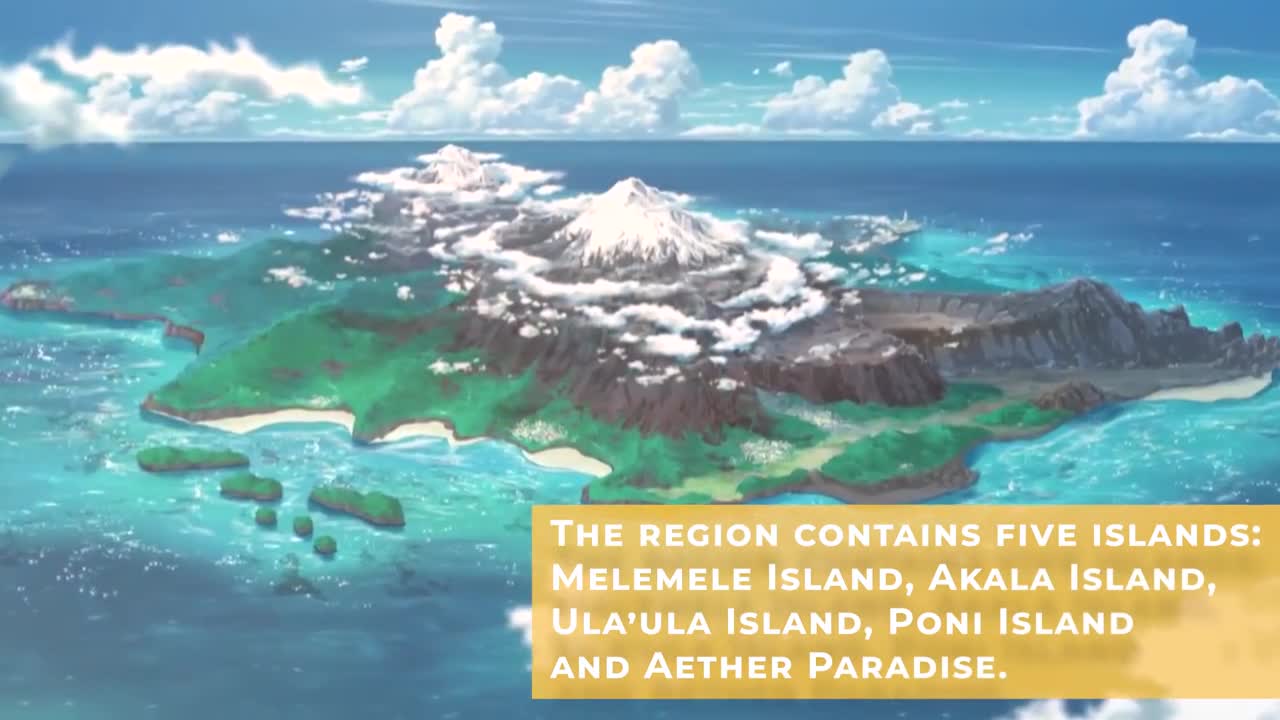 Explore Pokémon: Alola Region