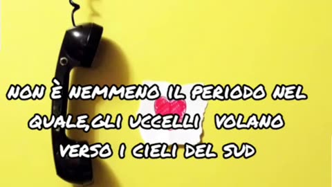 "I Just called to say i love you"-Stevie Wonder(1984)-traduzione in Italiano