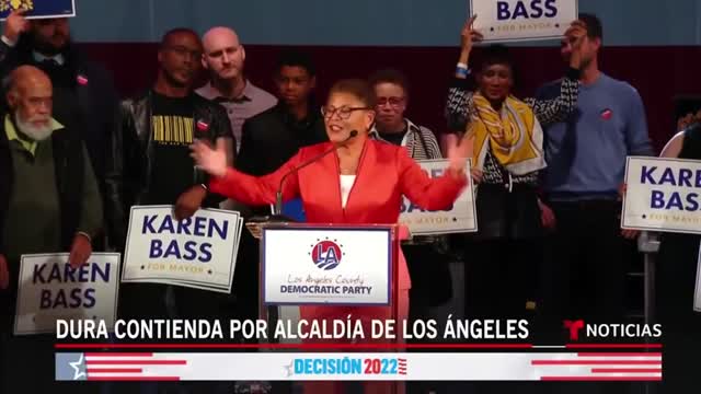 La pugna por la alcaldía de Los Ángeles aún no se define | Noticias Telemundo