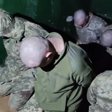 Prisoners from the elite 81st Airborne Brigade of armed forces of Ukraine