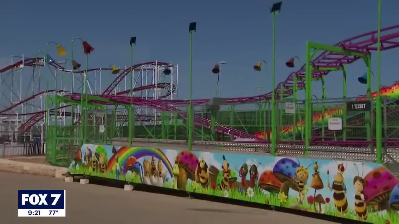 Full amusement park with roller coasters coming to COTA in 2023 | FOX 7 Austin