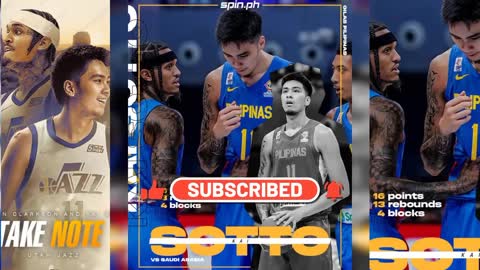 KAI SOTTO AT JORDAN CLARKSON VIRAL SA NBA AT ONLINE! FILIPINO BASKETBALL FANS SUPORTADO!